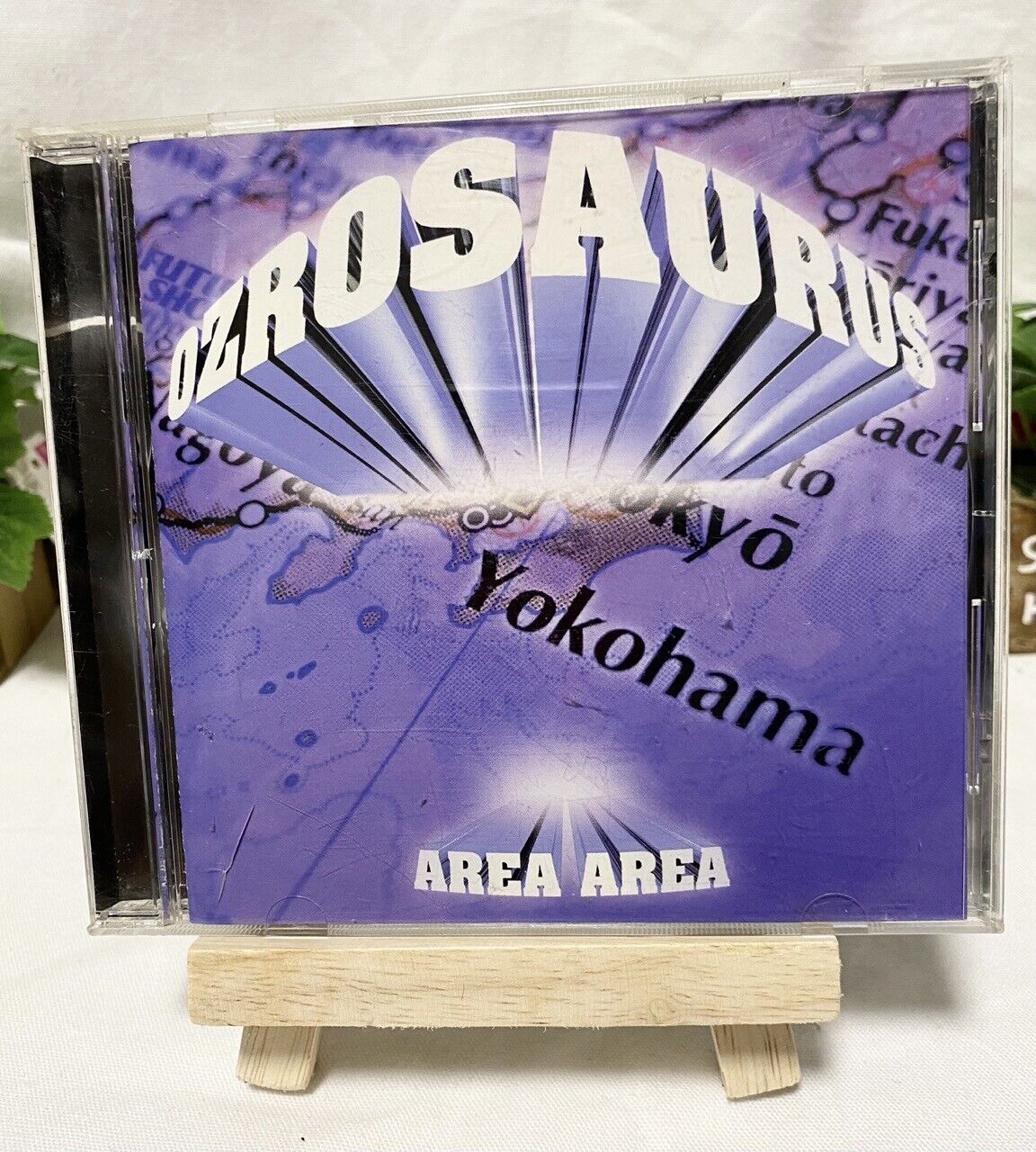 OZROSAURUS - AREA AREA Single CD 2000 Japanese Hip Hop G-FUNK Rare from Japan