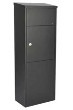 ALX-600-BK, Qualarc, Allux 600 Top Loading Mail/Parcel Box in Black