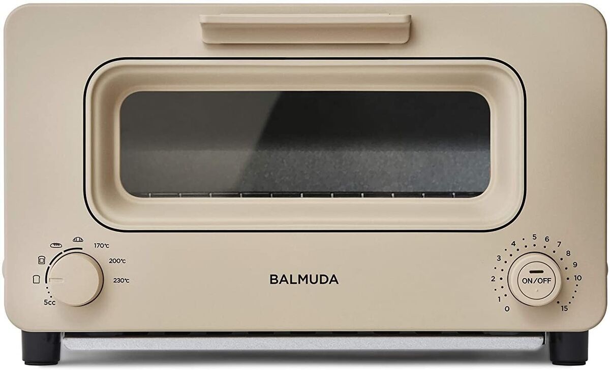 BALMUDA The Toaster Steam Oven Toaster K05A-BG Beige AC100V BALMUDA The Toaster Steam Oven Toaster K05A-BG Beige AC100V