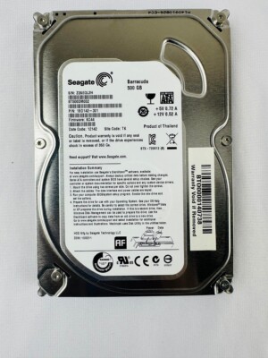 500MB Seagate ST500DM002  1BD142-301 Hard Disk Drive
