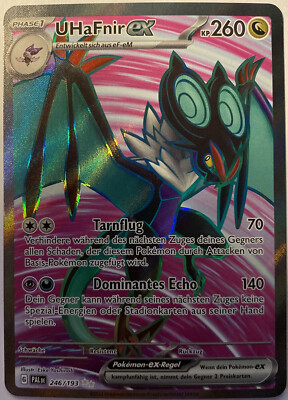 Pokemon UHaFnir ex Full Art Deutsch 246/193 Entwicklungen in Paldea | Near Mint