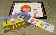 Betsy McCall's Garden Dress Colorform Printers Proof For Colorforms Box and Set