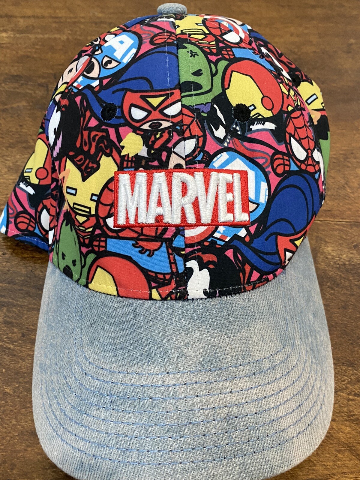 Marvel Adjustable Strapback Baseball Cap Hat - image 1