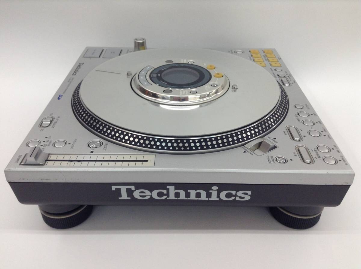 Technics CDJ シルバー デジタルターンテーブル SL-DZ1200 Technics SL-DZ1200 Digital Turntable Silver Direct Drive DJ