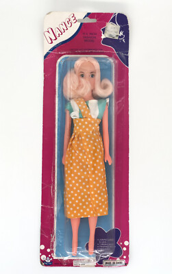 Super RARE Nance Fashion Doll Vintage Barbie Knockoff NEW Wan Too
