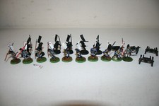 Lot of 20 Ral Partha Historical Miniature Samurai Game Workshop Metal Painted