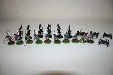 Lot of 20 Ral Partha Historical Miniature Samurai Game Workshop Metal Painted