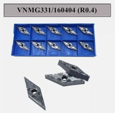 10PCS VNMG160404-HA N01 VNMG331 HA Turning insert for cemented carbide aluminum