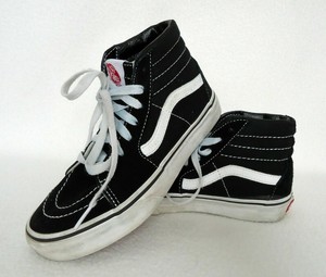 black vans high tops kids