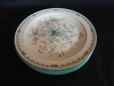 Noritake China Paradise Green - Bread Plates - Set of 4 Multicolor
