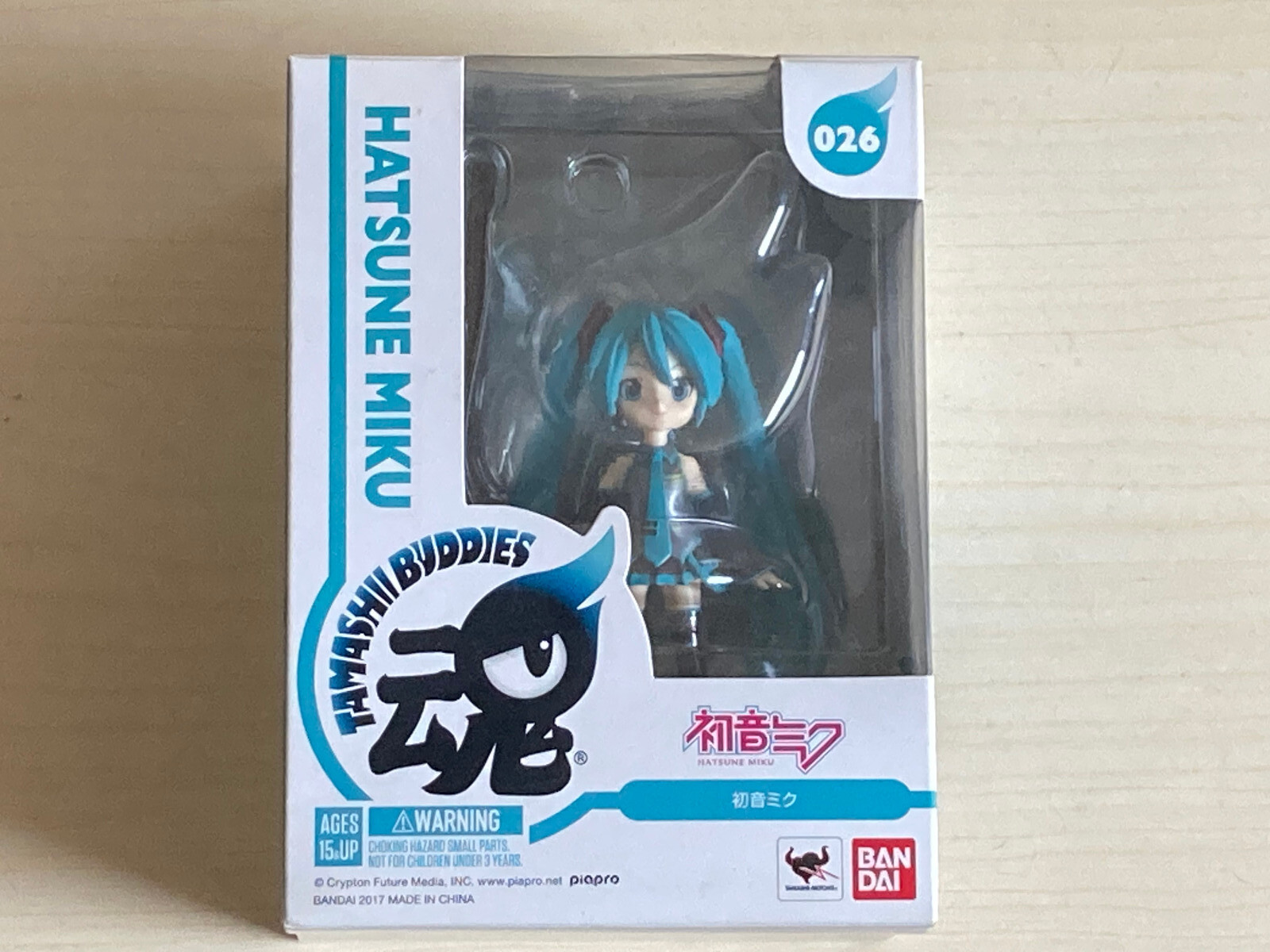 Tamashii Buddies No. 26 - Hatsune Miku 100% authentic in box