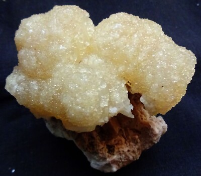 STUNNING STILBITE BOWS FORMATION W/ COATING CALCITE ON MATRIX MINERALS SPECIMENS