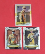 Kyle Busch 2021 3 Card Lot Prizm Donruss Holo NASCAR