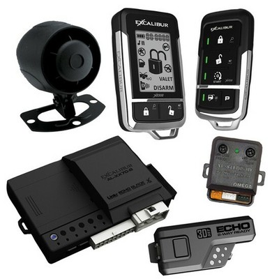 Excalibur AL18703DB Deluxe LCD 2-way Remote Start & Alarm System 1500' Range 289538969755 | eBay
