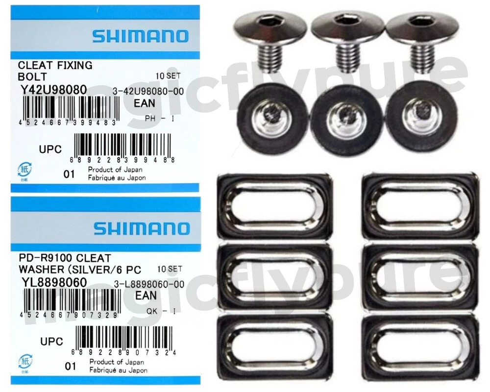 Shimano cleat shop bolts and washers