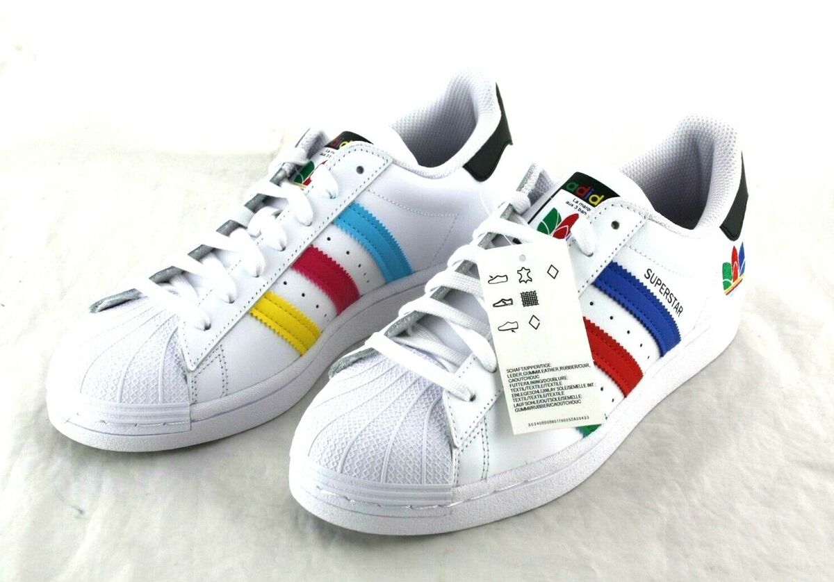 ADIDAS ORIGINALS SUPERSTAR J FW5236 MULTI COLOR BIG KIDS ADIDAS ORIGINALS SUPERSTAR J FW5236 MULTI COLOR BIG KIDS