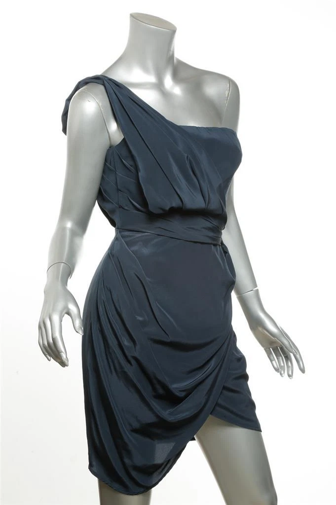 Zimmermann navy 2025 silk dress