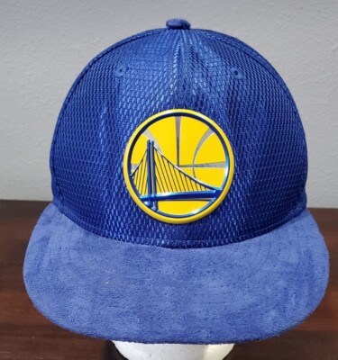 Golden State Warriors New Era Hat 9fifty Felt Bill Blue Snapback NWOT Fast Ship