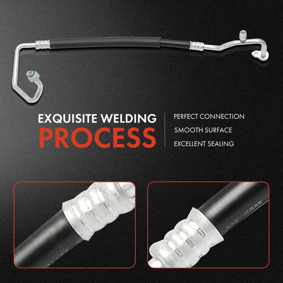 Línea de descarga de manguera de aire acondicionado para Mazda 3 Mazdaspeed 2007-2009 L4 2,3 L alta presión Foto 4 de 4