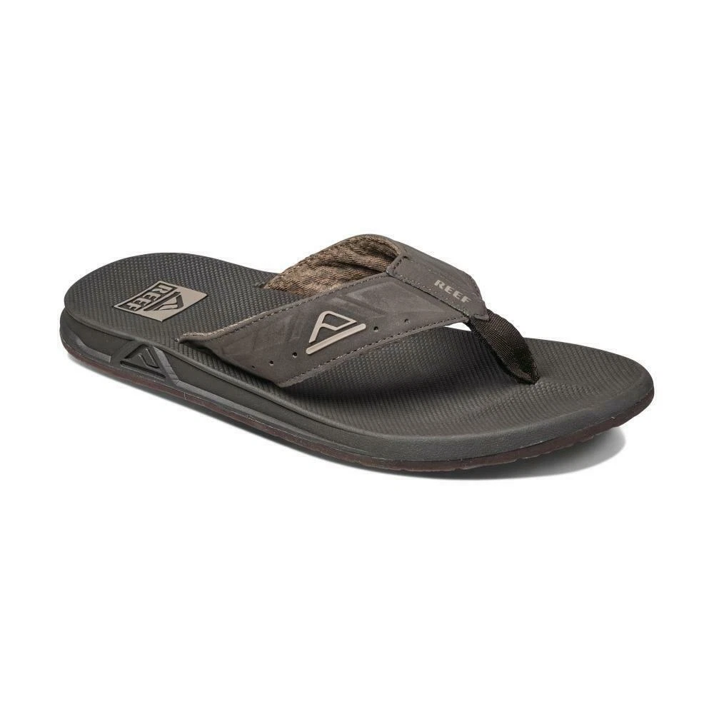Men s REEF Phantoms RF00 2046 Flip Flop Thong Sandal Brown 100