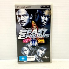 2 Fast 2 Furious - Sony PSP - UMD Video - Tested  Working - Free Postage
