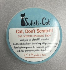Sofisti-Cat Scratch Deterrent Tape - Clear Double-Sided Training