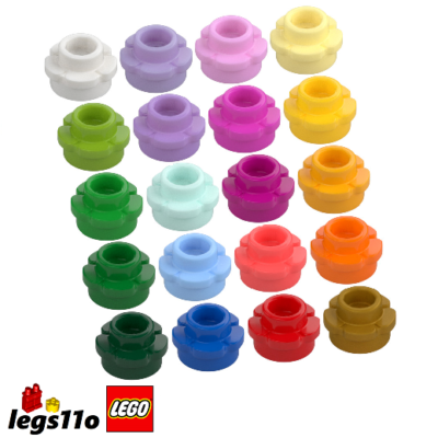 LEGO 24866 - Pack of 2x 4x 10x 20x - NEW Flower with 5 Petals 1x1