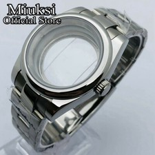 Miuksi 36mm/39mm watch case fit NH35 NH36 ETA2824 2836 Miyota8215 DG2813 3804