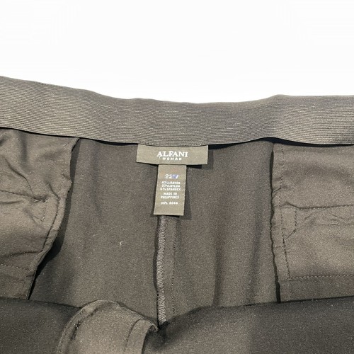 Alfani Women Dress Trousers Black Plus Size 22W Elastic Waistband Stretch - 第 19/20 張圖片