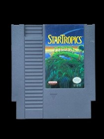 1990 Startropics Cartridge Nintendo NES Sleeve