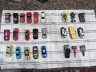 HOT WHEELS ASSORTED LOT of 25 (1962 - 2001) Vintage Army, Ferrari, Race Cars