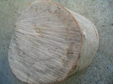 BILLE DE HETRE POUR TOURNEUR 13 Cms de diamêtre sur 8 Cms de Hauteur