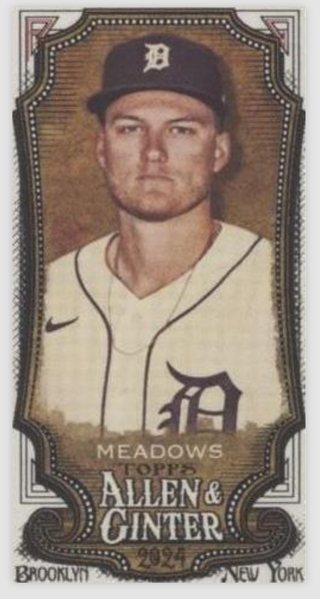 2024 Topps Allen & Ginter - Parker Meadows #146 Mini (RC)
