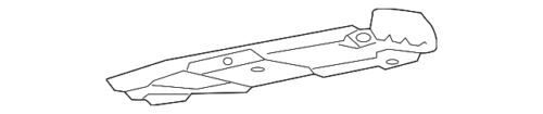 Cubierta inferior para Toyota (P/N 58724-0R010)