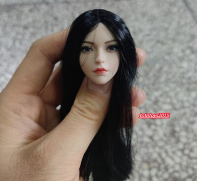 1:6 Beauty Agents Killer Head Sculpt For 12'' Female PH Action Figure Body Toy