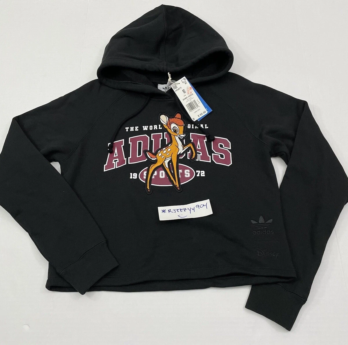 Adidas cropped hotsell graphic hoodie