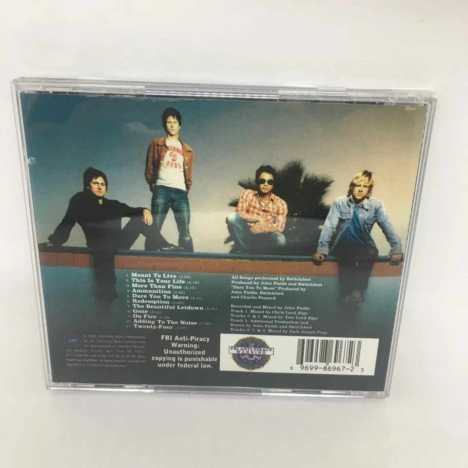 Álbum de CD Switchfoot The Beautiful Let Down en muy buena condición franqueo gratuito Foto 2 de 4