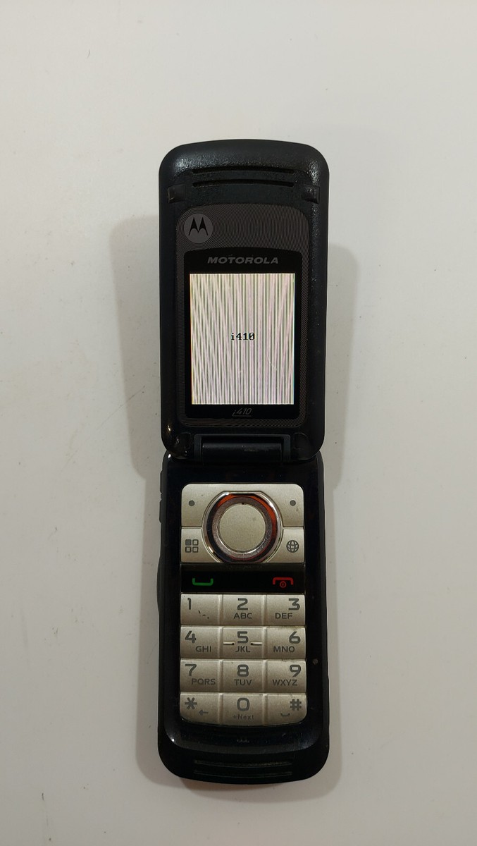 254.Motorola i410 Very Rare - For Collectors - Locked Nextel
