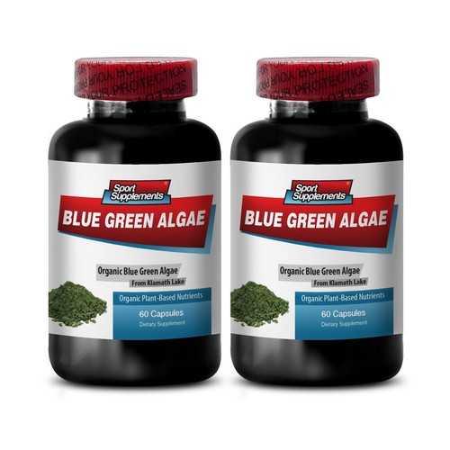 spirulina capsules BLUE GREEN ALGAE immune support supplement 2