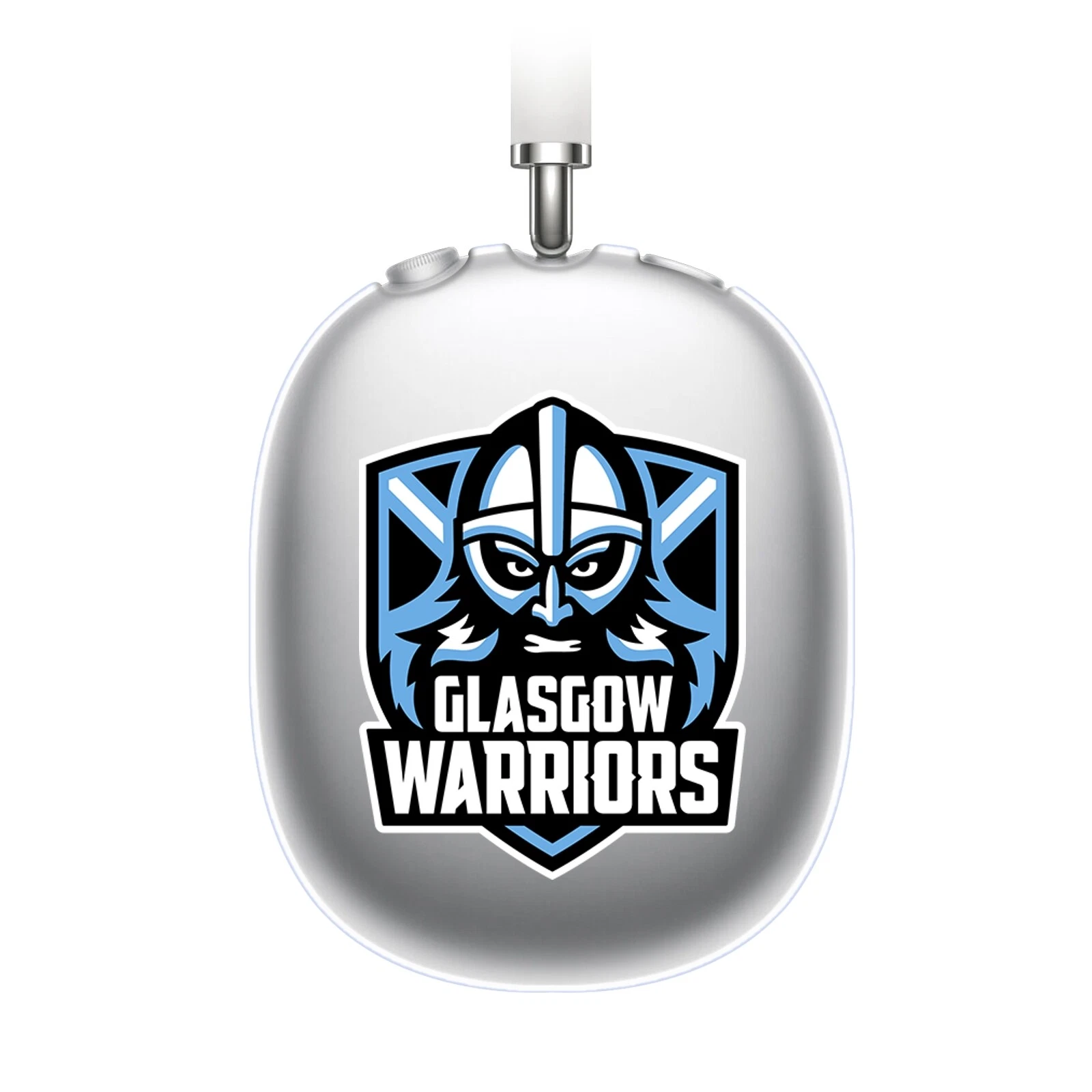 OFFICIAL GLASGOW WARRIORS BADGE LOGO SOFT GEL CASE FOR APPLE AIRPODS MAX