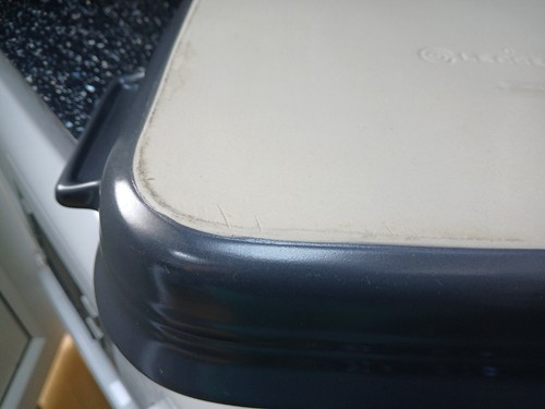 LE CREUSET LARGE RECTANGULAR DISH - SLATE GREY - SEE ALL PHOTO`S - Picture 4 of 4