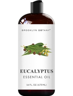Brooklyn Botany Eucalyptus Essential Oil - 16 Fl Oz (Pack of 1),