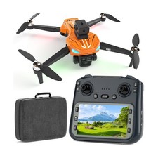 GPS Drone with 4K Camera for Adults, 4.5" Remote Control Screen, Auto Return,...