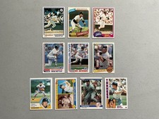 Graig Nettles - 10 Card Lot, 1978-1984, all different, VGEX to NM