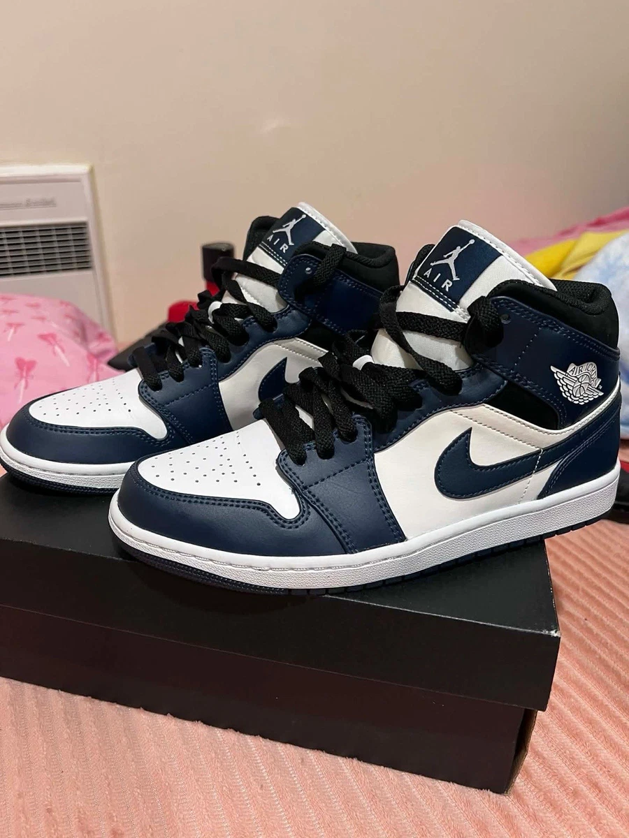 Jordan 1 Mid Obsidian for Sale - Authenticity Guaranteed - eBay