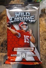Fernando Mendoza 2026 Wild Card Wild Chrome Pack Possible 1/1 Auto Rookie