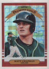 2019 Panini Donruss Optic Diamond Kings Red Pandora Prizm 46/99 Matt Chapman 4z8