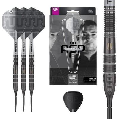 Nathan Aspinall x Echo 90% Tungsten Steel Tip Swiss Point Dart Set   23G ASP ...