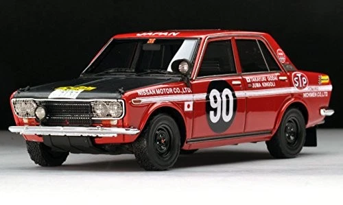 encendido modelo x TOMYTEC 1/43 T-IG4308 Datsun Bluebird Safari Rally 90 Foto 4 de 4