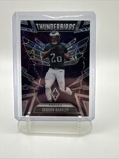 2025 Panini Phoenix - Thunderbirds Saquon Barkley #42 Silver Lazer /149